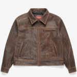 Mutimer Brown Leather Jacket